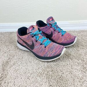 Nike Flyknit Lunar 3 Running Shoes - Multi Color
